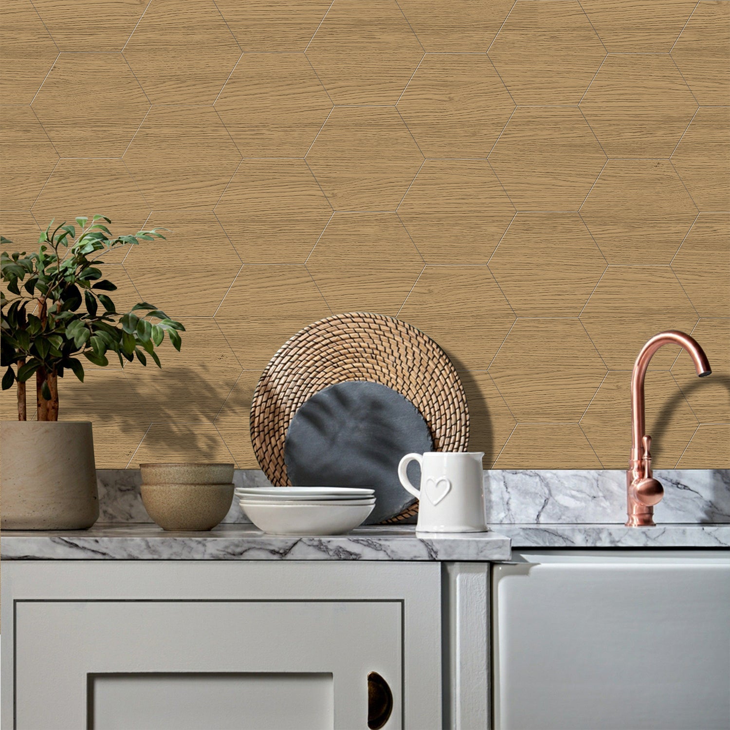 Waterproof Natural Brown Faux Wood Wallpaper Waterproof Natural Brown Faux Wood Wallpaper