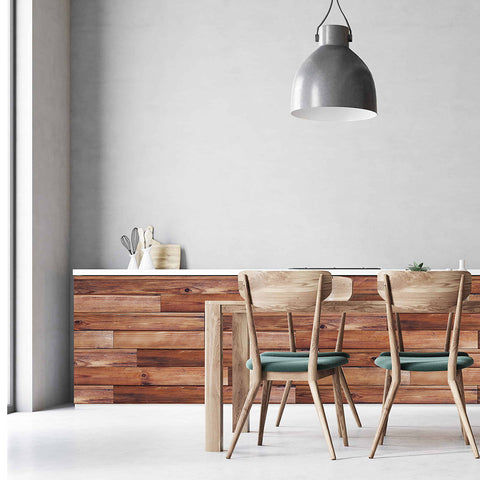 Warm Brown Wood Paneling Wallpaper for Wall Decoration Warm Brown Wood Paneling Wallpaper for Wall Decoration