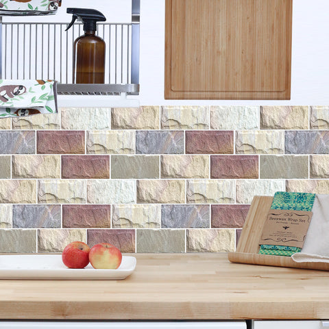 Light Beige Splicing Marble Texture Floor Stickers Peel and Stick Light Beige Splicing Marble Texture Floor Stickers Peel and Stick