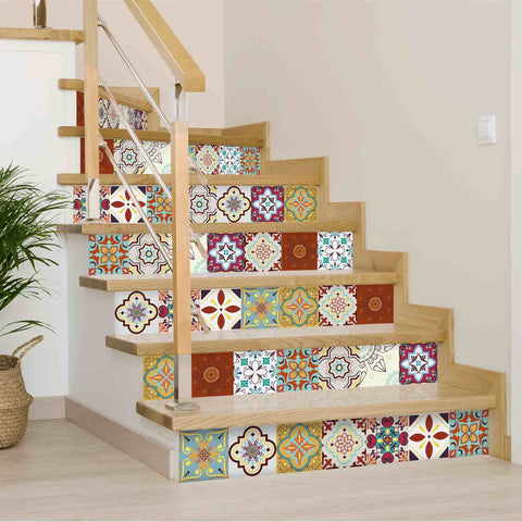 24pcs Floral Flower Wall Tile Paper Peel and Stick Removable Waterproof Wallpaper for Cabinet Kitchen Bathroom 24pcs Floral Flower Wall Tile Paper Peel and Stick Removable Waterproof Wallpaper for Cabinet Kitchen Bathroom