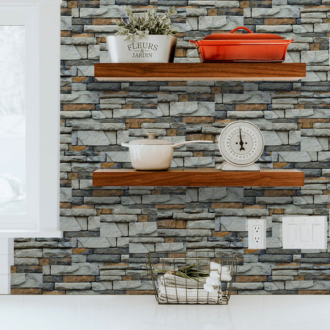 Gray Splicing Marble Texture Floor Stickers Peel and Stick Gray Splicing Marble Texture Floor Stickers Peel and Stick