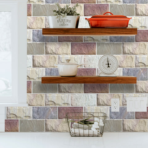 Light Beige Splicing Marble Texture Floor Stickers Peel and Stick Light Beige Splicing Marble Texture Floor Stickers Peel and Stick