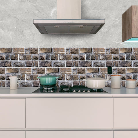 Dark Brown Splicing Marble Texture Floor Stickers Peel and Stick Dark Brown Splicing Marble Texture Floor Stickers Peel and Stick