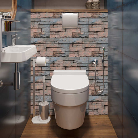 Gray and White Stone Wall Stickers Waterproof Tile Stickers for Kitchen Backsplash and Bathroom Gray and White Stone Wall Stickers Waterproof Tile Stickers for Kitchen Backsplash and Bathroom