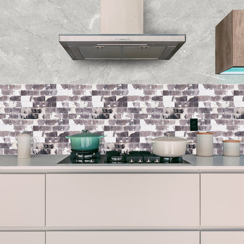 Light Purple Splicing Marble Texture Floor Stickers Peel and Stick Light Purple Splicing Marble Texture Floor Stickers Peel and Stick