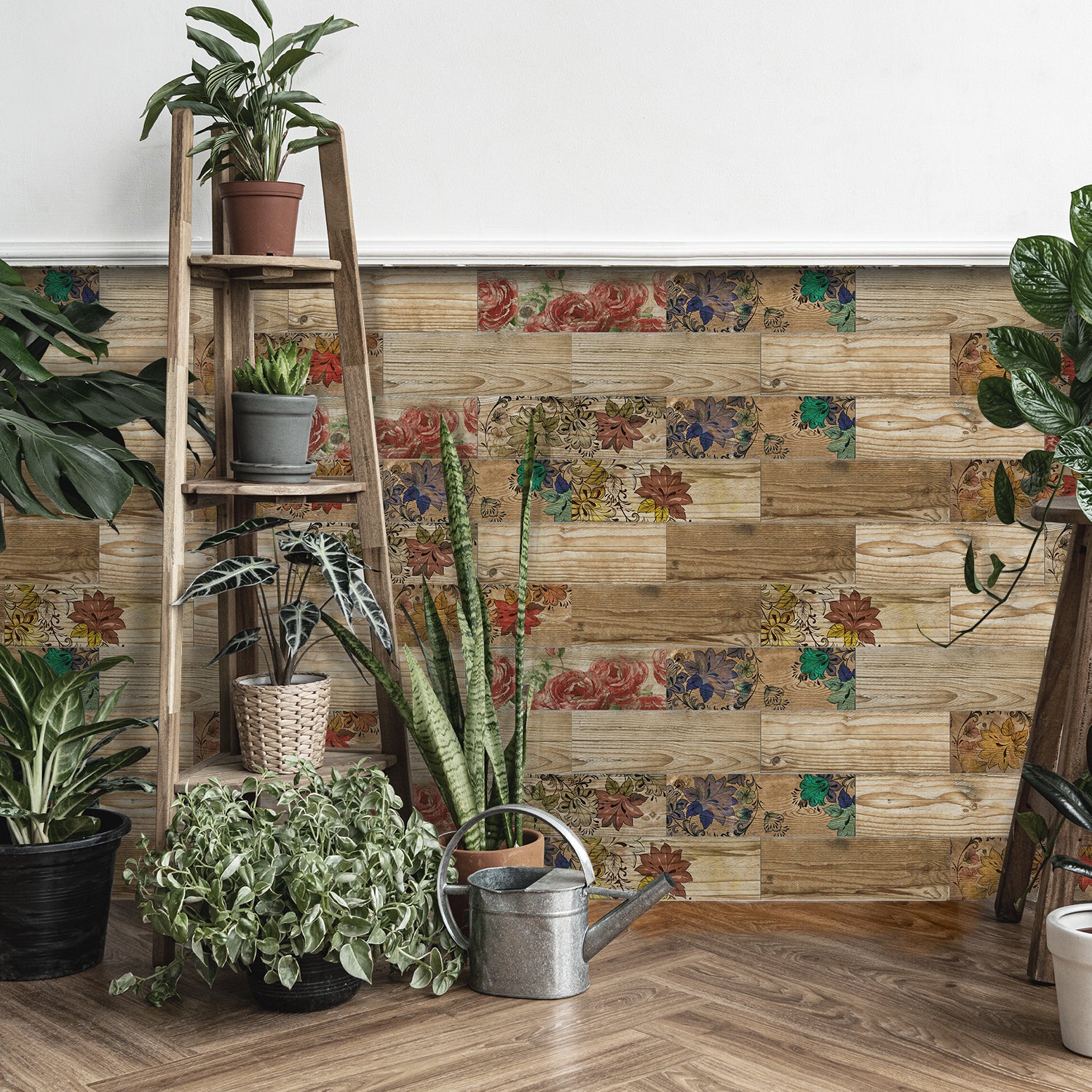 Flower Oak Wood Veneer Wallpaper for Wall Decoration Flower Oak Wood Veneer Wallpaper for Wall Decoration