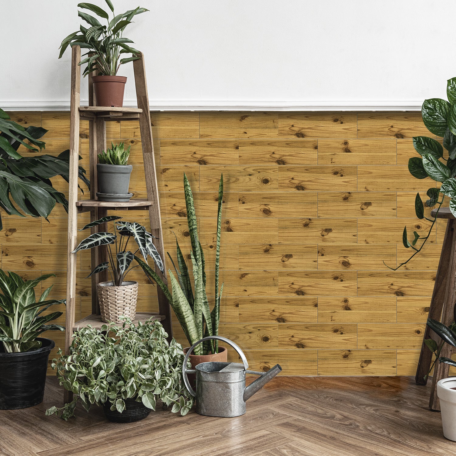 Warm Brown Wall Wood Wallpaper for Wall Decoration Warm Brown Wall Wood Wallpaper for Wall Decoration