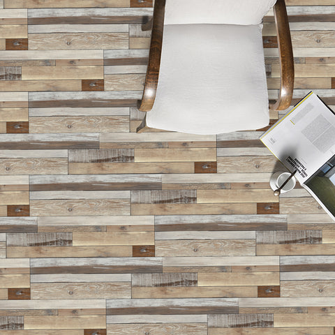 Gray and Beige Wooden Wallpaper for Floor Renovation Gray and Beige Wooden Wallpaper for Floor Renovation