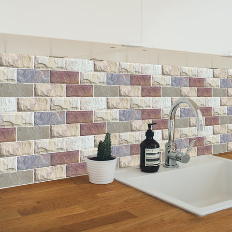 Light Beige Splicing Marble Texture Floor Stickers Peel and Stick Light Beige Splicing Marble Texture Floor Stickers Peel and Stick