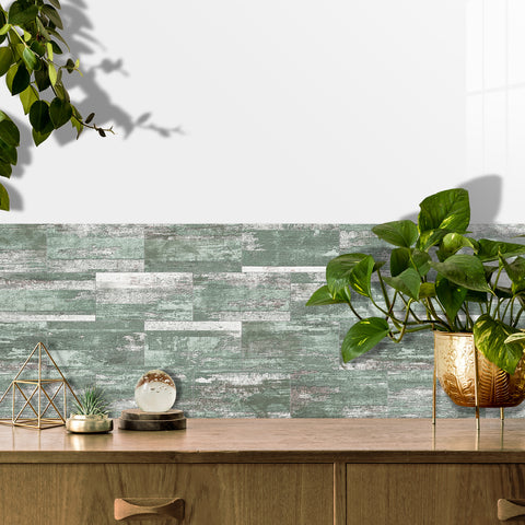 Turquoise Rustic Peel and Stick Wood Wallpaper Turquoise Rustic Peel and Stick Wood Wallpaper