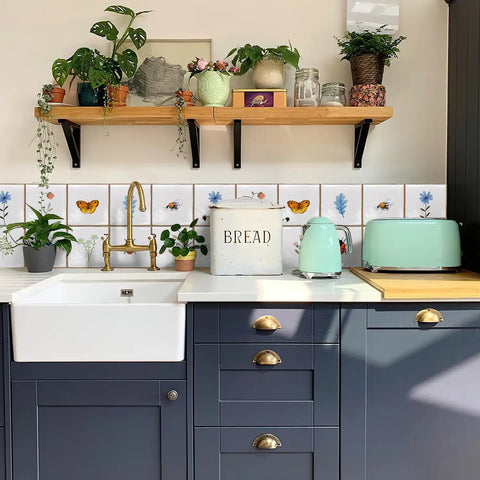 10 Pcs Provence Wall Stickers, Stick Wall Backsplash Decals Home Tiles, Waterproof Stickers for Kitchen, Living Room, Bathroom 10 Pcs Provence Wall Stickers, Stick Wall Backsplash Decals Home Tiles, Waterproof Stickers for Kitchen, Living Room, Bathroom