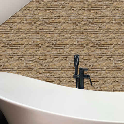 Light Yellow Splicing Marble Texture Floor Stickers Peel and Stick Light Yellow Splicing Marble Texture Floor Stickers Peel and Stick