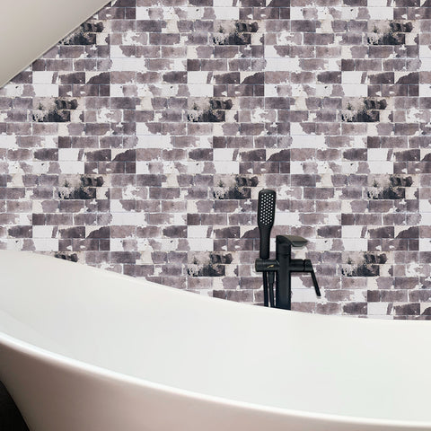 Light Purple Splicing Marble Texture Floor Stickers Peel and Stick Light Purple Splicing Marble Texture Floor Stickers Peel and Stick