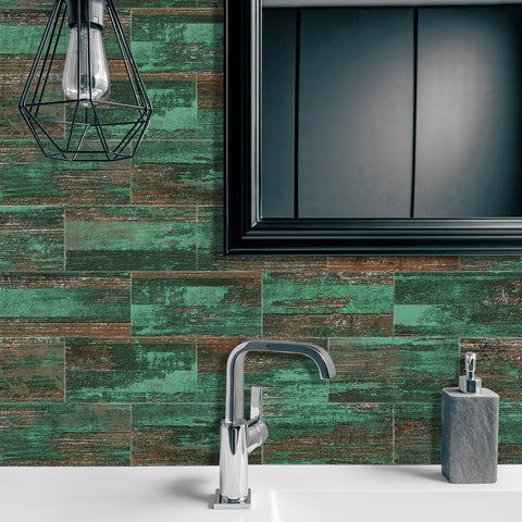 Emerald Forest Wood Grain Wallpaper Emerald Forest Wood Grain Wallpaper