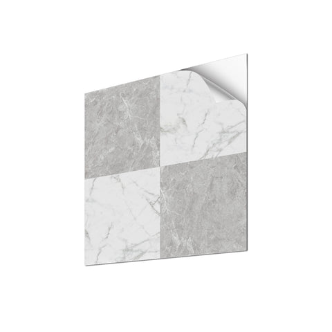 DIY Flooring for Kitchen, Dining Room, Bedrooms & Bathrooms, 12" x 12", Peel and Stick Floor Tile Black and White, (5pcs) DIY Flooring for Kitchen, Dining Room, Bedrooms & Bathrooms, 12" x 12", Peel and Stick Floor Tile Black and White, (5pcs)