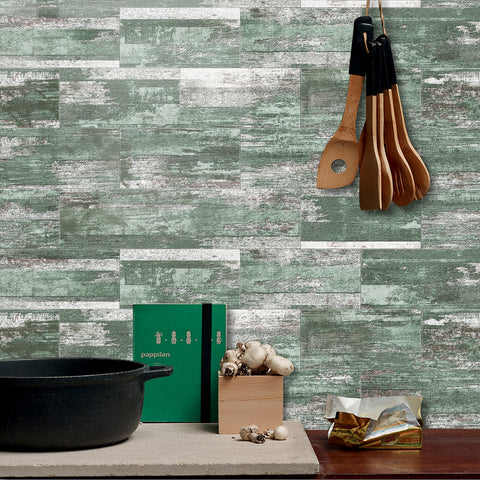 Turquoise Wood Texture Wallpaper for Kitchen Remodeling Turquoise Wood Texture Wallpaper for Kitchen Remodeling