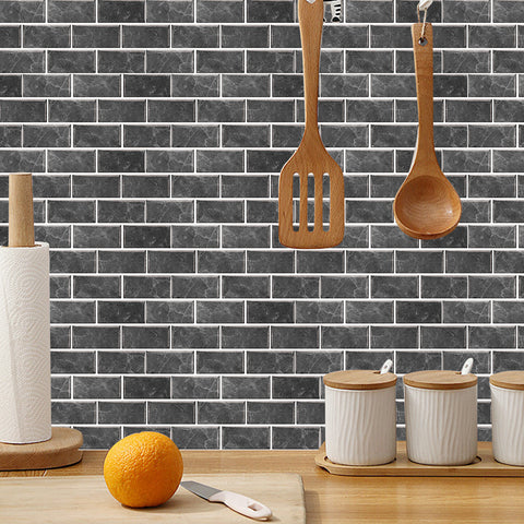 Grey Marble Textured Floor Stickers Warm Nature Peel and Stick 6pcs Grey Marble Textured Floor Stickers Warm Nature Peel and Stick 6pcs