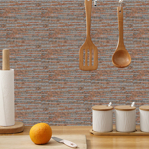 Dark Brown Annulus Marble Textured Floor Stickers Rustic Peel and Stick 6pcs Dark Brown Annulus Marble Textured Floor Stickers Rustic Peel and Stick 6pcs