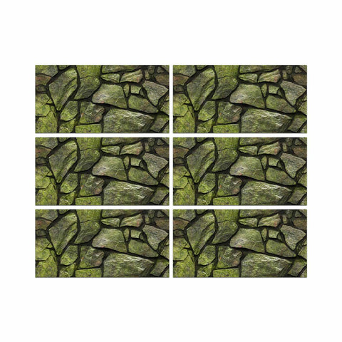 Gray and White Stone Wall Stickers Waterproof Tile Stickers for Kitchen Backsplash and Bathroom Gray and White Stone Wall Stickers Waterproof Tile Stickers for Kitchen Backsplash and Bathroom