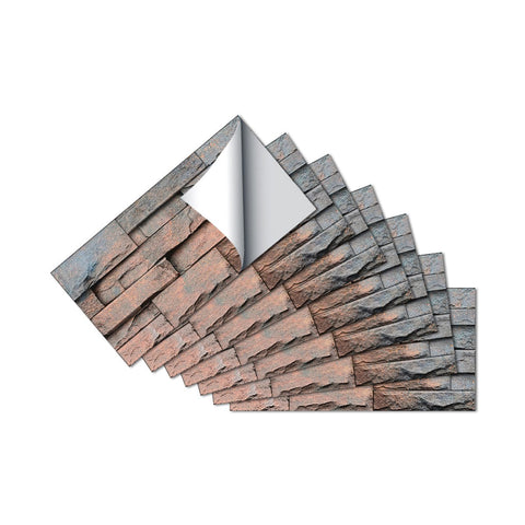 Gray and White Stone Wall Stickers Waterproof Tile Stickers for Kitchen Backsplash and Bathroom Gray and White Stone Wall Stickers Waterproof Tile Stickers for Kitchen Backsplash and Bathroom