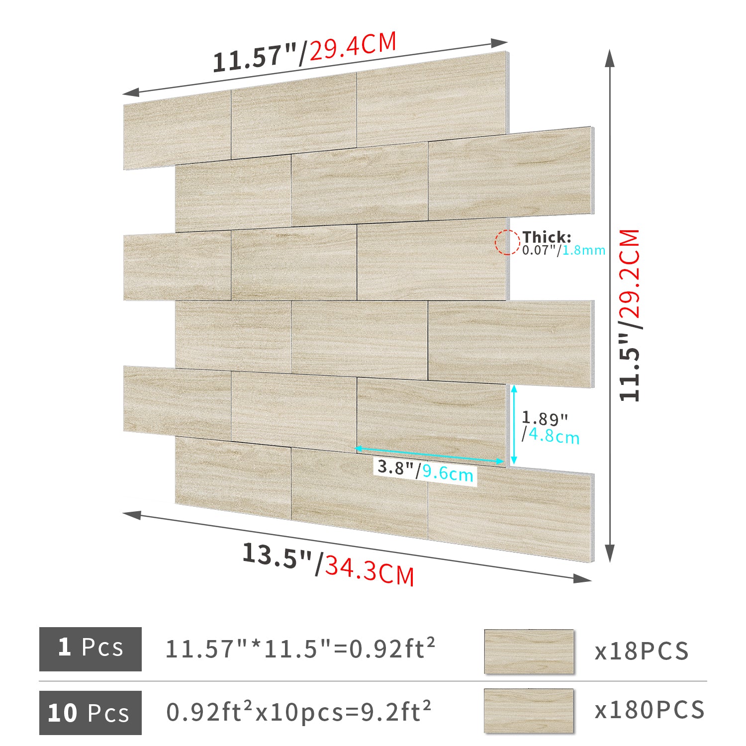 Light Brown Rustic Wood Wallpaper Size-2"×4" 5cm×10cm Light Brown Rustic Wood Wallpaper Size-2"×4" 5cm×10cm