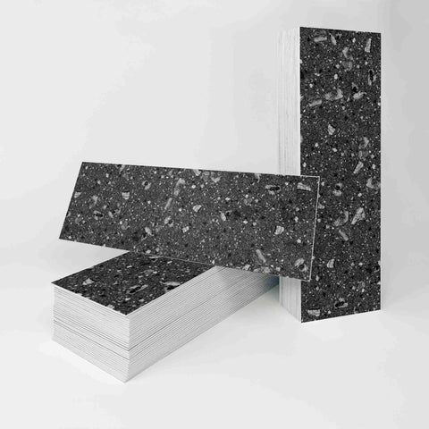 Midnight Black Terrazzo Peel and Stick Tile Stickers for Kitchen Backsplash and Bathroom Midnight Black Terrazzo Peel and Stick Tile Stickers for Kitchen Backsplash and Bathroom