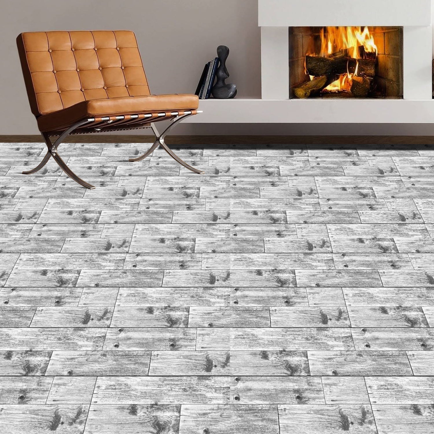 Light Grey Wood Wallpaper Peel and Stick for Decoration Light Grey Wood Wallpaper Peel and Stick for Decoration