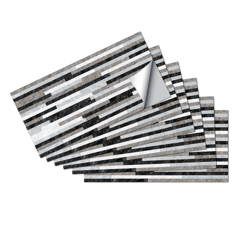 Light Grey Marble Textured Floor Stickers Elegant Peel and Stick 6pcs Light Grey Marble Textured Floor Stickers Elegant Peel and Stick 6pcs