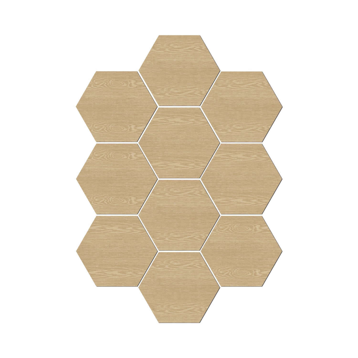 Self Adhesive Creamy Light Oak Hexagonal Wood Wallpaper Self Adhesive Creamy Light Oak Hexagonal Wood Wallpaper