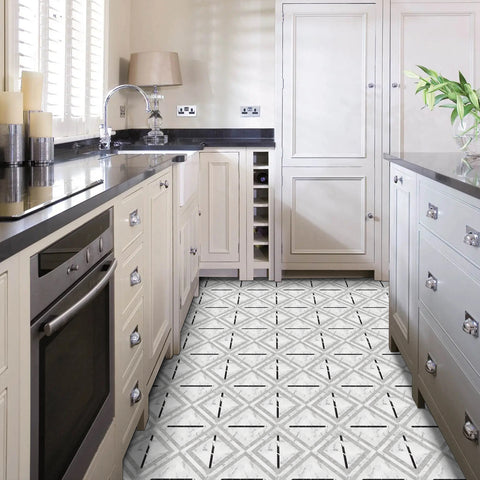 5 Pcs Peel and Stick Frosted Vinyl Floor Tiles Sticker for Kitchen Bathroom, Waterproof Backsplash Sticker Wall Tile Stickers, 12x12inch, Geometric Lines Marble 5 Pcs Peel and Stick Frosted Vinyl Floor Tiles Sticker for Kitchen Bathroom, Waterproof Backsplash Sticker Wall Tile Stickers, 12x12inch, Geometric Lines Marble