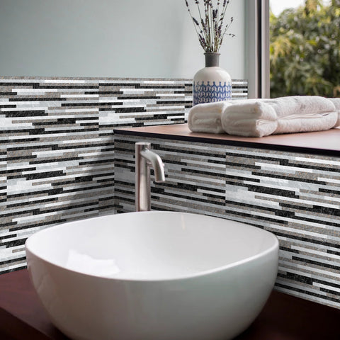 Light Grey Marble Textured Floor Stickers Elegant Peel and Stick 6pcs Light Grey Marble Textured Floor Stickers Elegant Peel and Stick 6pcs