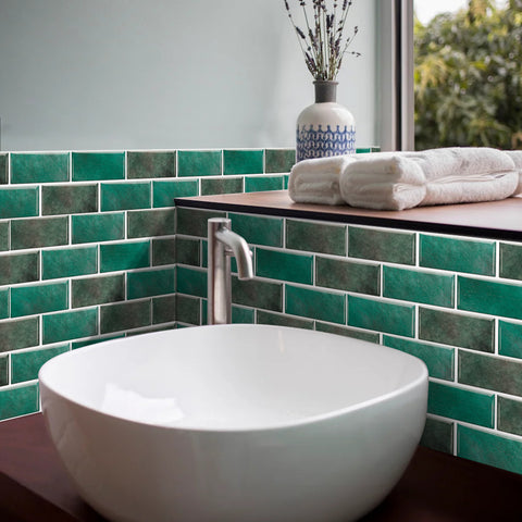 Green Marble Textured Floor Stickers Warm Nature Peel and Stick Green Marble Textured Floor Stickers Warm Nature Peel and Stick