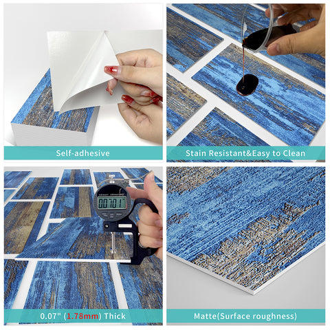 Coastal Blue Barnwood Wallpaper Coastal Blue Barnwood Wallpaper