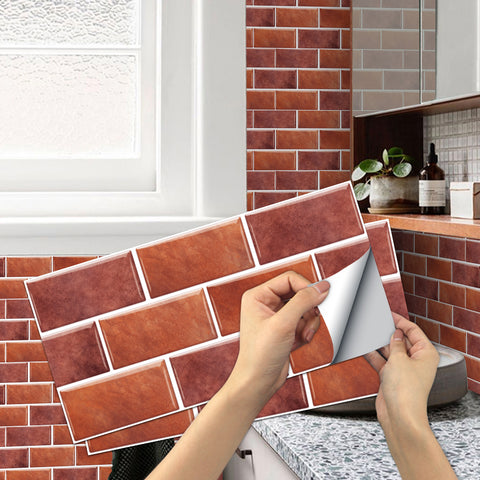 Reddish Brown Marble Textured Floor Stickers Rustic Warm Peel and Stick Reddish Brown Marble Textured Floor Stickers Rustic Warm Peel and Stick