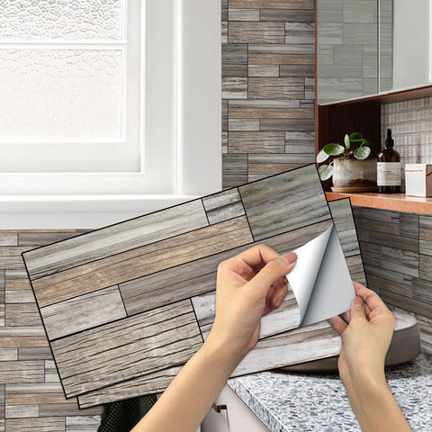 Modern Peel and Stick Marble Floor Tiles Brown and Grey Scandinavian Style Stickers Modern Peel and Stick Marble Floor Tiles Brown and Grey Scandinavian Style Stickers