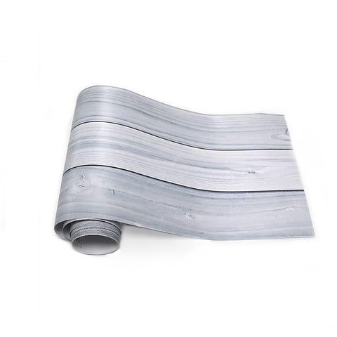 Dove Faux Wooden Slats Vinyl Peel and Stick Wallpaper 1 Roll Dove Faux Wooden Slats Vinyl Peel and Stick Wallpaper 1 Roll