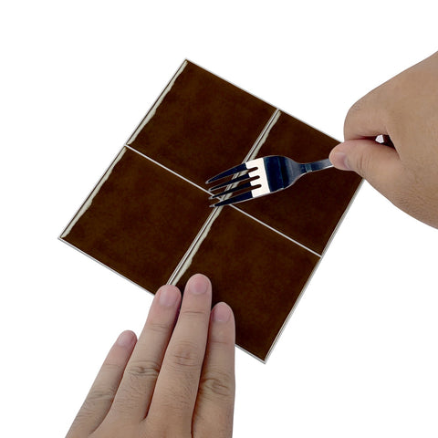 Kanagawa Brown Provence Wall Stickers Peel and Stick, Waterproof, Perfect for Kitchen, Bathroom, Stairs, and Backsplash Kanagawa Brown Provence Wall Stickers Peel and Stick, Waterproof, Perfect for Kitchen, Bathroom, Stairs, and Backsplash