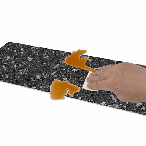 Midnight Black Terrazzo Peel and Stick Tile Stickers for Kitchen Backsplash and Bathroom Midnight Black Terrazzo Peel and Stick Tile Stickers for Kitchen Backsplash and Bathroom