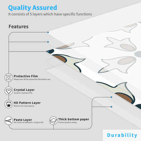 24Pcs Geometry Decorative Stickers 4x4 6x6 8x8 Inches, Peel and Stick Backsplash Tile Stickers, Wall Stickers Self Adhesive Removable Waterproof for Kitchen Backsplash,Staircase,Stick on Tiles 24Pcs Geometry Decorative Stickers 4x4 6x6 8x8 Inches, Peel and Stick Backsplash Tile Stickers, Wall Stickers Self Adhesive Removable Waterproof for Kitchen Backsplash,Staircase,Stick on Tiles