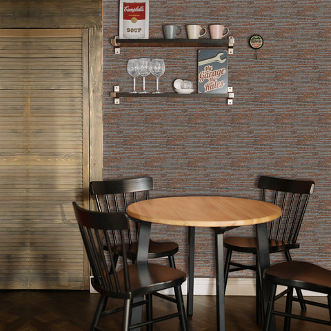 Dark Brown Annulus Marble Textured Floor Stickers Rustic Peel and Stick 6pcs Dark Brown Annulus Marble Textured Floor Stickers Rustic Peel and Stick 6pcs