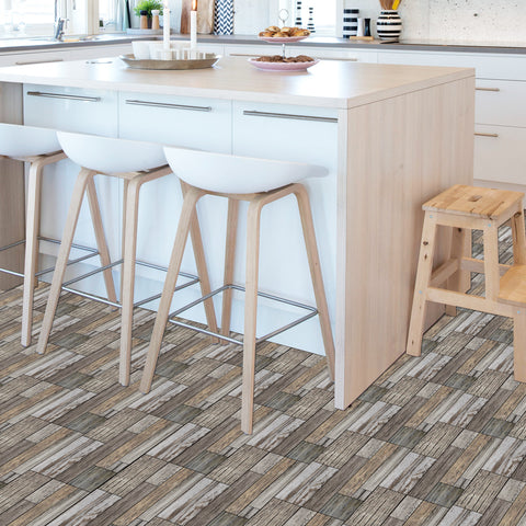 Modern Peel and Stick Marble Floor Tiles Brown and Grey Scandinavian Style Stickers Modern Peel and Stick Marble Floor Tiles Brown and Grey Scandinavian Style Stickers