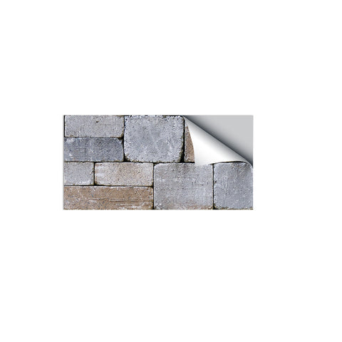 Grey and Brown Splicing Marble Texture Floor Stickers Peel and Stick Countryside Grey and Brown Splicing Marble Texture Floor Stickers Peel and Stick Countryside