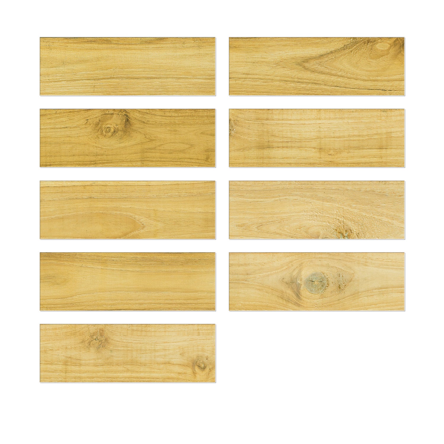 Khaki Wood Grain Textured Peel and Stick Wallpaper 9pcs Khaki Wood Grain Textured Peel and Stick Wallpaper 9pcs