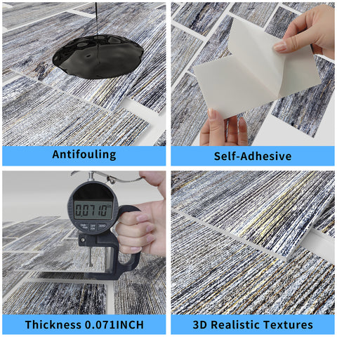 Thicken Frosted Stone Gray Rustic Wood Wallpaper Thicken Frosted Stone Gray Rustic Wood Wallpaper