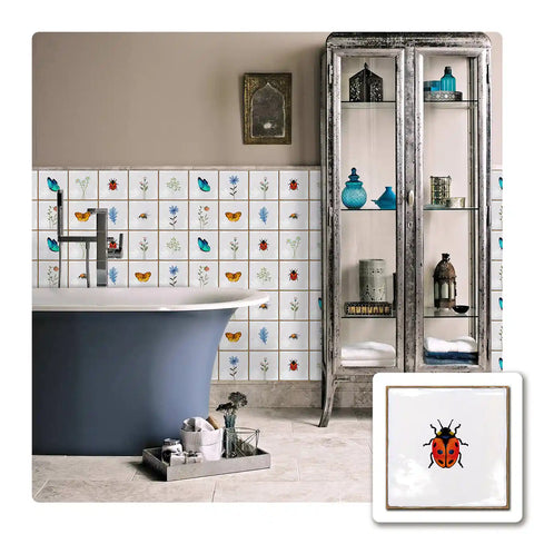 10 Pcs Provence Wall Stickers, Stick Wall Backsplash Decals Home Tiles, Waterproof Stickers for Kitchen, Living Room, Bathroom 10 Pcs Provence Wall Stickers, Stick Wall Backsplash Decals Home Tiles, Waterproof Stickers for Kitchen, Living Room, Bathroom