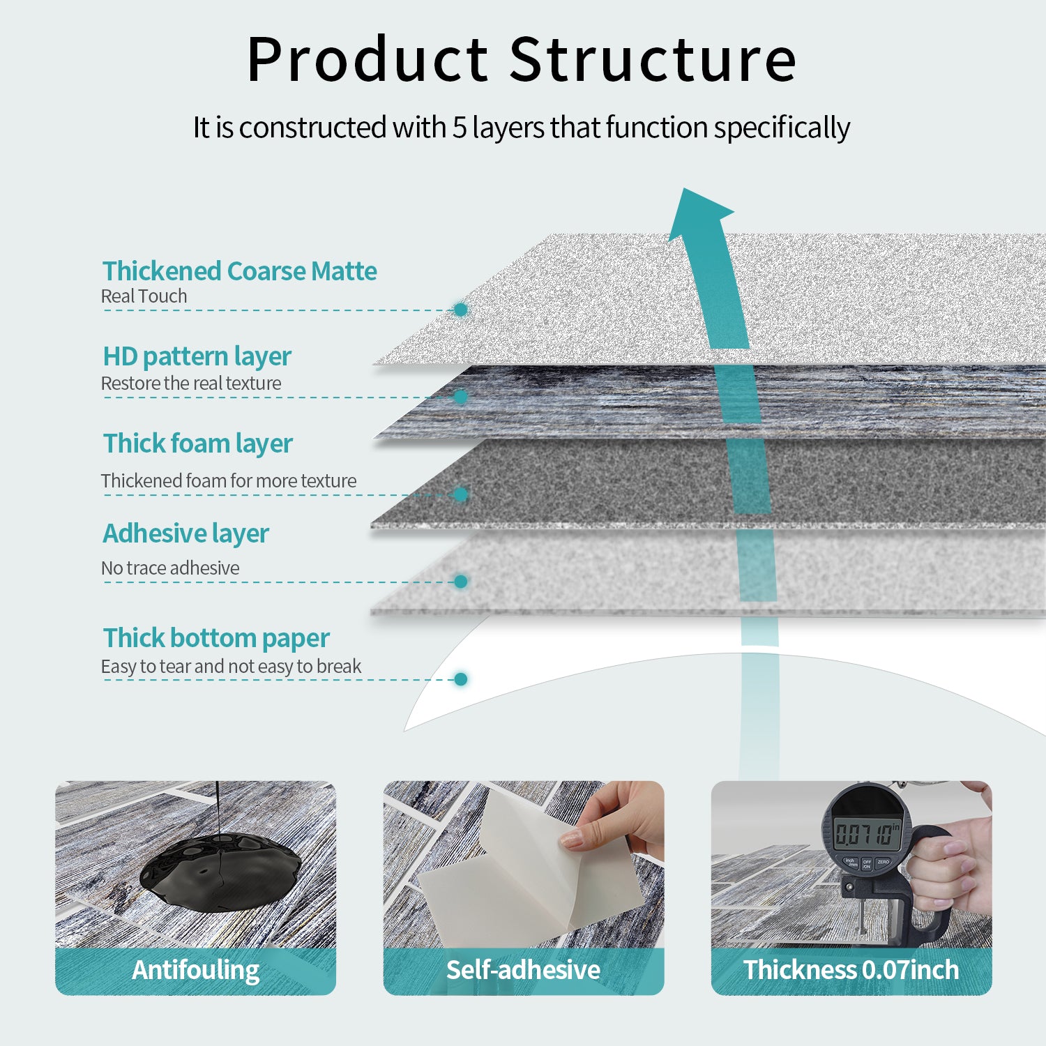 Frosted Stone Gray 3d Wood Wallpaper Frosted Stone Gray 3d Wood Wallpaper