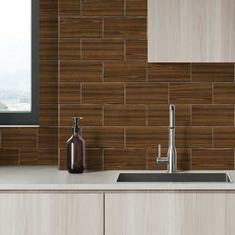 Waterproof Classic Teak Wood Wallpaper Peel and Stick Waterproof Classic Teak Wood Wallpaper Peel and Stick