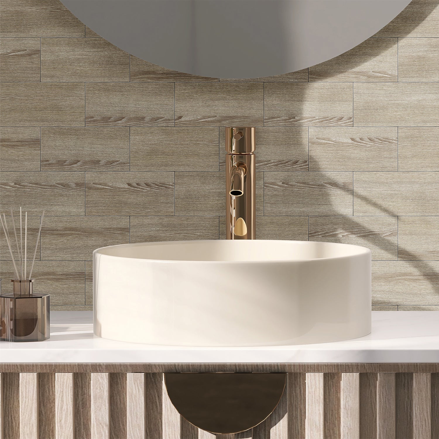 Light Oak Rustic Wood Wallpaper for Bathroom Light Oak Rustic Wood Wallpaper for Bathroom