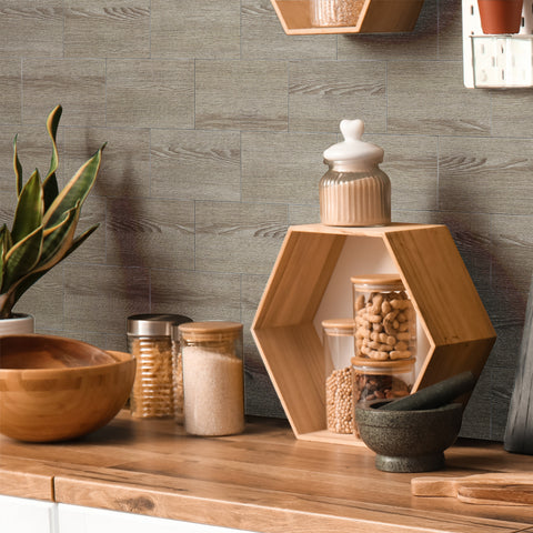 Light Oak Rustic Wood Wallpaper for Kitchen Remodeling Light Oak Rustic Wood Wallpaper for Kitchen Remodeling