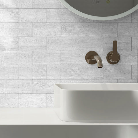 Durable Light Grey Wood Grain Wallpaper for Kitchen Remodeling Durable Light Grey Wood Grain Wallpaper for Kitchen Remodeling